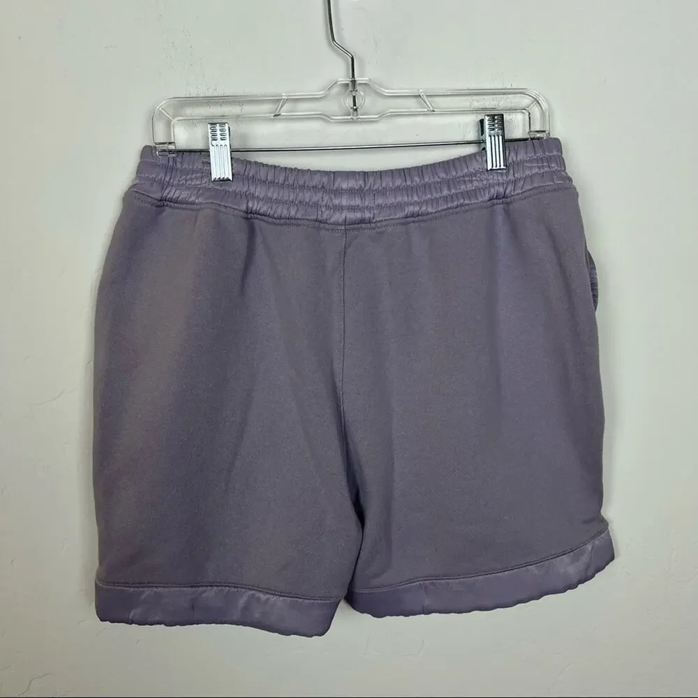RtA Edgar Sweat Shorts in Dusk Mauve